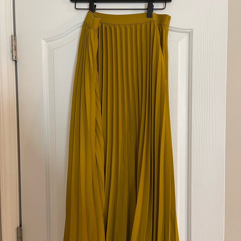 Mustard Yellow Maxi Skirt